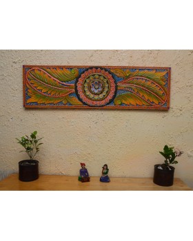 wooden painted wall panels